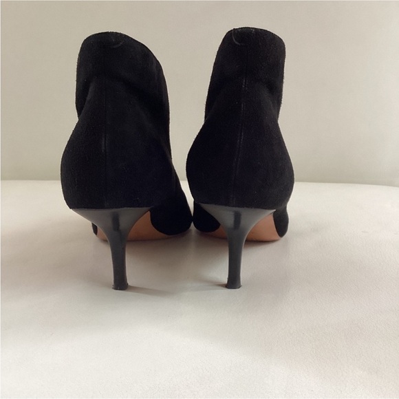 Celine Black Suede Ankle Pointed-Toes Boots By Phoebe Philo 6.5 - Picture 9 of 10